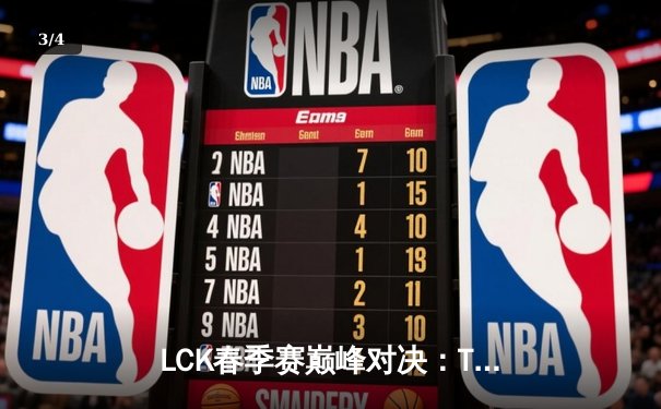 LCK春季赛巅峰对决：T1力克Gen.G，Faker关键团战定胜局 - 3